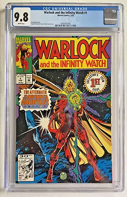 Warlock And The Infinity Watch #1 CGC 9.8 NM/M Marvel Comics 1992 • $16.50