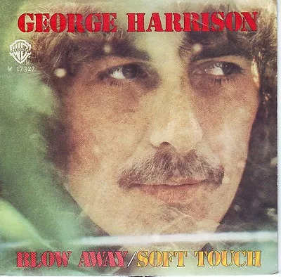 GEORGE HARRISON  Blow Away PICTURE SLEEVE BEATLES 45 Record + Juke Box Strip NEW • $40.99