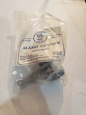 Marx  Alamo  Cannon 1/32 Scale Light Gray - 1990s Hard Plastic • $4.95