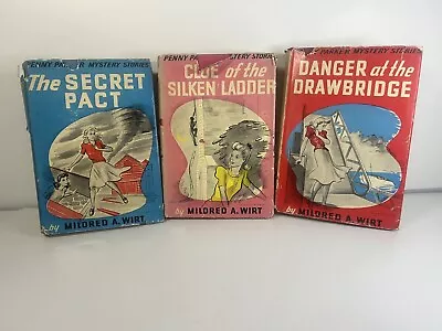 3 Penny Parker Mystery Stories Books By Mildred A. Wirt 1940 1941 • $64.99