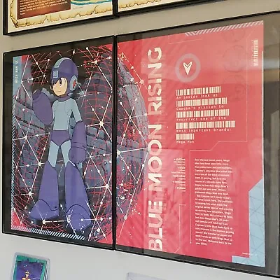 FRAMED 2018 Mega Man 11 Video Game Wall Art V2 • $44
