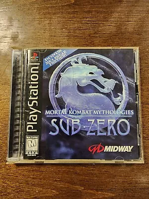 Mortal Kombat Mythologies: Sub Zero (Sony PlayStation 1 1997) PS1 CIB Tested.  • $43.99