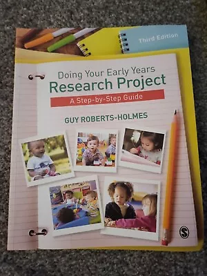 £5 • Buy Doing Your Early Years Research Project: A Step By Step Guide By Guy...