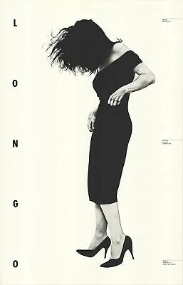 $637.50 • Buy ROBERT LONGO Gretchen 42 X 27 Offset Lithograph 1985 Pop Art Black & White