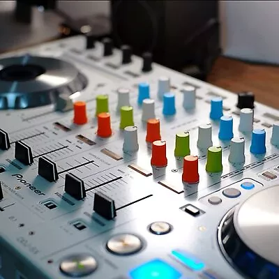 Mix Color Knob EQ Fader Cap For Pioneer Numark Rane AKAI DJ Controller Mixer Set • $13.44