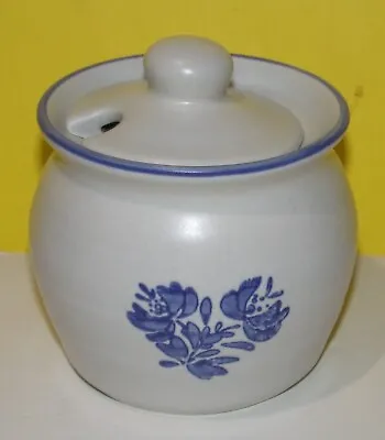 Vintage Pfaltzgraff Yorktown Honey - Jelly - Jam Crock With Lid • $5.93