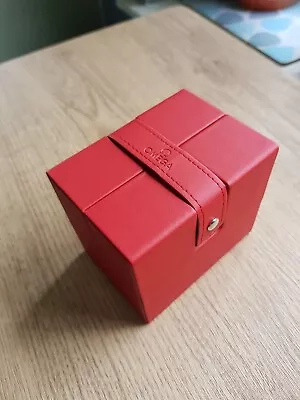 £30 • Buy Genuine Omega Red Watch Box Service /Travel Case See Pictures