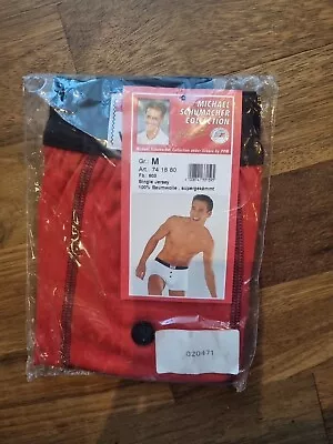 Michael Schumacher Mens Boxers Size M. New And Packaged • £8