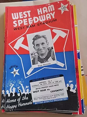 West Ham V Coventry Bees 4/5/65 Good Condition No Writing Or Rust  • £1.99