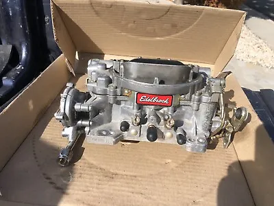 Edelbrock 1406 Performer 600 Cfm Carburetor Carb With Electric Choke • $179.99