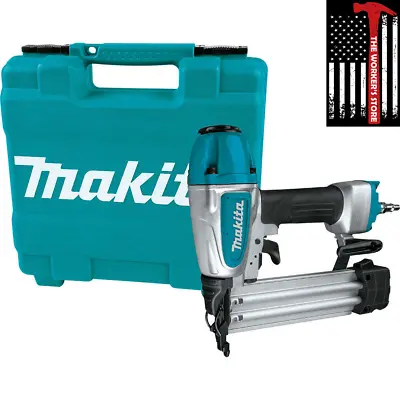 AF506  Makita 5/8  To 2  Tool Less Narrow Nose Pneumatic Brad Nailer 18 Gauge • $120.75