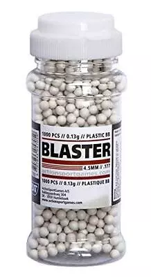 Blaster ASG Plastic .177 (4.5mm) 0.13g BB's - 1000 • £13.17