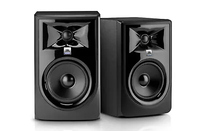 Jbl Lsr305p Mkii 5  Studio Monitors (pair) Bonus Stands • $599