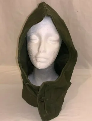 NEW OLD STOCK WWII US Military M43 M-1943 HOOD FOR FIELD JACKET PARKA MEDIUM • $13.49