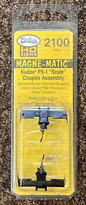 Kadee HO Scale #2100 - Kadee PS-1  Scale  Coupler Assembly (1 Pair) • $9.49