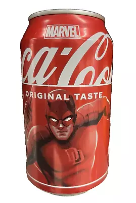 NEW LIMITED EDITION MARVEL DAREDEVIL COCA COLA ORIGINAL 12 FLOZ (355mL) CAN BUY • £9.63