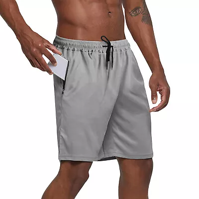 Mens Capri Pants Casual Below Knee 3/4 Jogger Shorts Comfortable  Gym Workout • $13.95