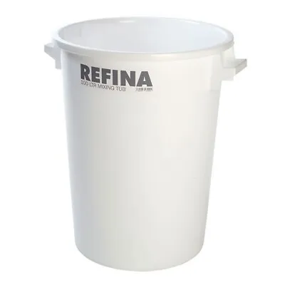 Refina X-1 Heavy Duty Food Grade Plaster Mixing Bucket 100 Litre - 321013 • £42.89