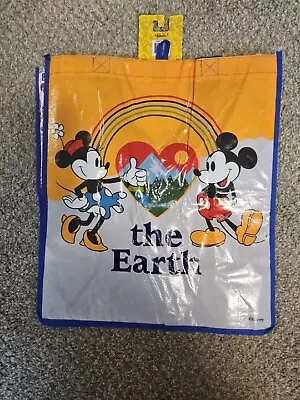 DISNEY Mickey Mouse And Minnie Mouse Reusable Tote Bag • $0.99