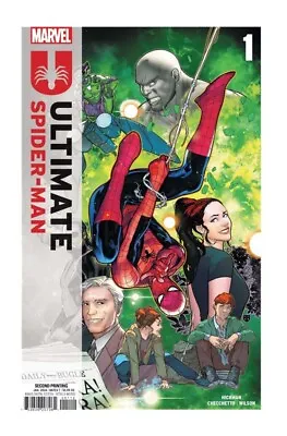 Ultimate Spider-man #1 (2024) 2nd Print Silva Var Vf/nm Marvel • £11.95