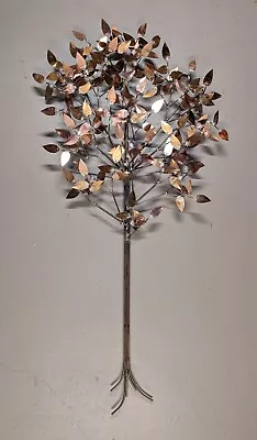 C. JERE Copper Signed TREE 56  Wall Art Sculpture Mid Century Modern • $399