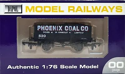 £14.99 • Buy Dapol 5 Plank Open Wagon No.520 Phoenix Coal Co Limited - Limited Edition