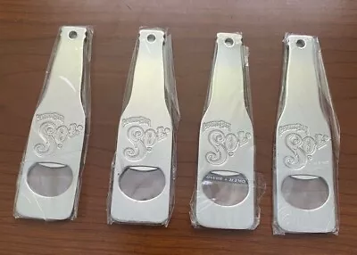 [Pack Of 4] SOL Imported Beer Cerveza Metal Steel Etched Logo Bottle Opener New • $12.99