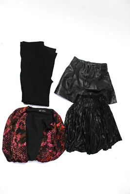 $41.99 • Buy Zara Womens Skirt Shorts Pants Dress Black Size XS S M Lot 4