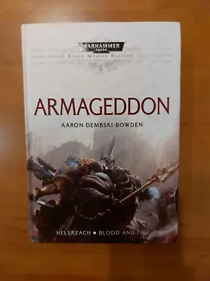 Warhammer 40k - Space Marine Battles - Armageddon By Dembski-Bowden (Hardcover) • £35