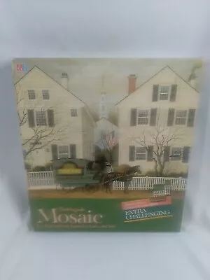 NEW Charles Wysocki Mosaic Puzzle 4290-2 Vintage  Milton Bradley 16⅞x19⅞ Jigsaw • $19.99