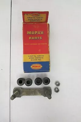 Vintage Mopar Spring Shackle & Bushing Package Fit 41-52 Dodge DeSoto (1238412) • $42.49