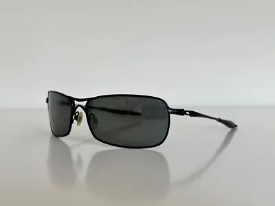 Oakley Crosshair 2.0 Aviator Black Gray Men's Sunglasses 64-15-122 Frame • $103.99