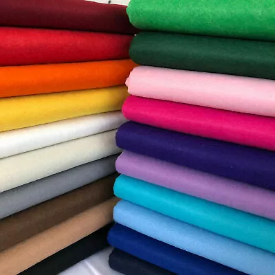 £42.99 • Buy Craft Felt Fabric Acrylic Material Art Sewing Festive Decorations 150cm Wide 