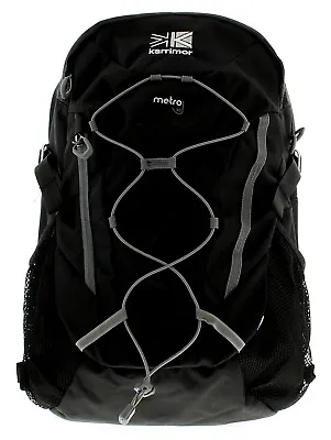 Karrimor Backpack Padded Laptop Compartment Metro 30 Zip Black One Size • £29