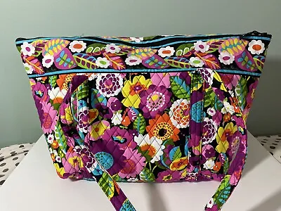 $119 • Buy NEW Vera Bradley Miller Bag In Va Va Bloom