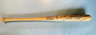 MLB Team Signed Cracked Baseball Bat Philadelphia Phillies John Suomi 125 Slugge • $202.99