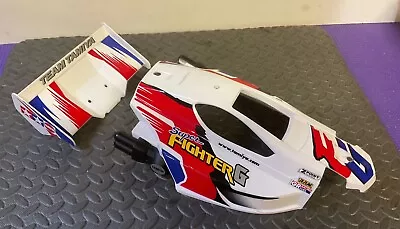 Tamiya RC 1/10 Super Fighter G Body Shell And Rear Wing • £15