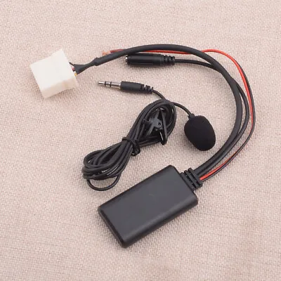 Car Stereo Radio AUX Audio Cable Adapter Bluetooth Mic Fit For Mazda 3 5 6 06-21 • $24.08