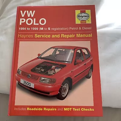 Haynes Manual VW Polo Petrol & Diesel 1994-1999 Service & Repair Manual 3500 • $8.70