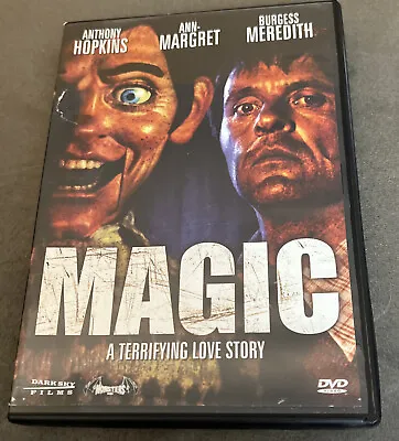 MAGIC DVD MOVIE Horror ANTHONY HOPKINS ANN-MARGRET BURGESS MEREDITH LAUTER WS D2 • $13.88