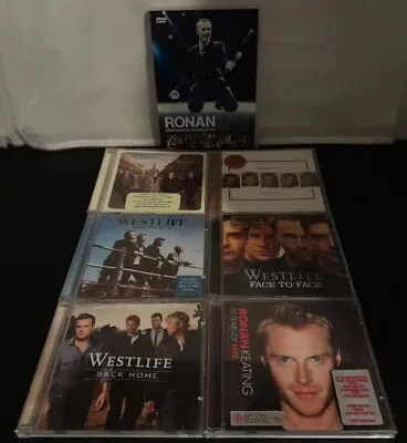 Boyzone & Westlife CD & DVD Bundle • £12.50