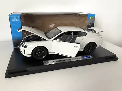 $79.28 • Buy Extremely Rare 1:18 Welly Bentley Continental SuperSports In Mint Condition!!