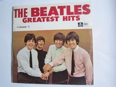 THE BEATLES GREATEST HITS VOLUME 1 LP 1966 MONO PMCO 7533 Aust. Black/Yellow VG+ • $40