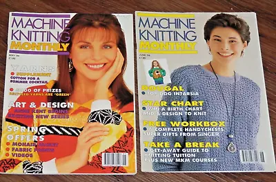 £3 • Buy Machine Knitting Monthly 2 Consecutive Magazines From 2004 May & June