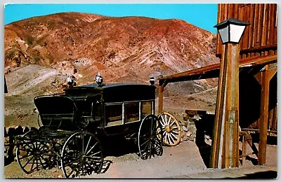 Buena Park CA Horse Drawn Hearse Knotts Berry Farm California Vintage Postcard • $7.17