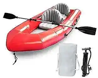  2 Person Inflatable Touring Kayak For Adults Portable 9.8FT Inflatable Boat  • $143.02