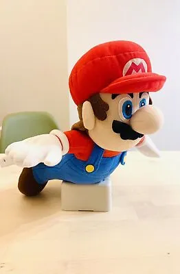 Rare 2009 Super Mario Galaxy  Flying Mario Nintendo Plush Doll • $97.65