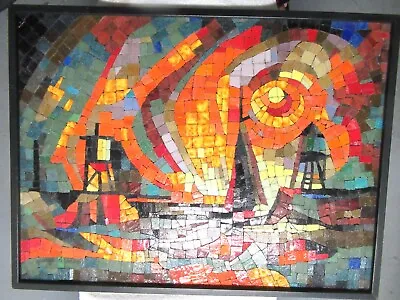 Framed Mosaic By George Dublin • $222.75