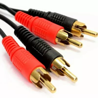 Brand New Phono To Phono  Cable 1.5m Lead  For X Rocker Gaming Chair-GO74. • £9.99