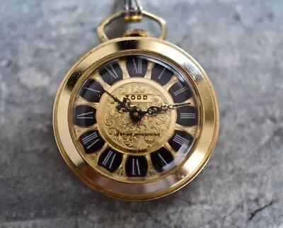 Vintage Swiss Made Todd Lifetime Mainspring  Mechanical  Watch Pendant  • $10.99